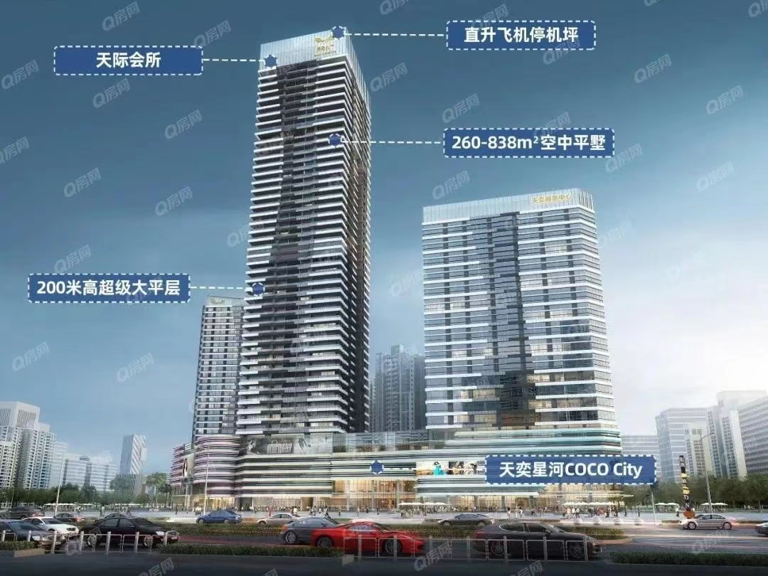 展盈天鉆，天奕國(guó)際廣場(chǎng)-均價(jià)25000元/平