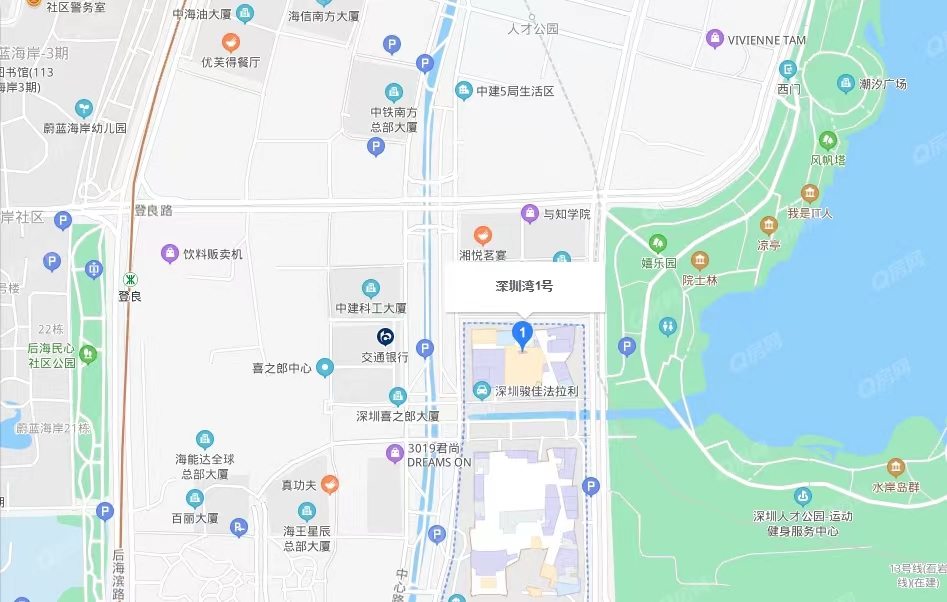 深圳灣壹號，鵬瑞深圳灣-均價380元/平